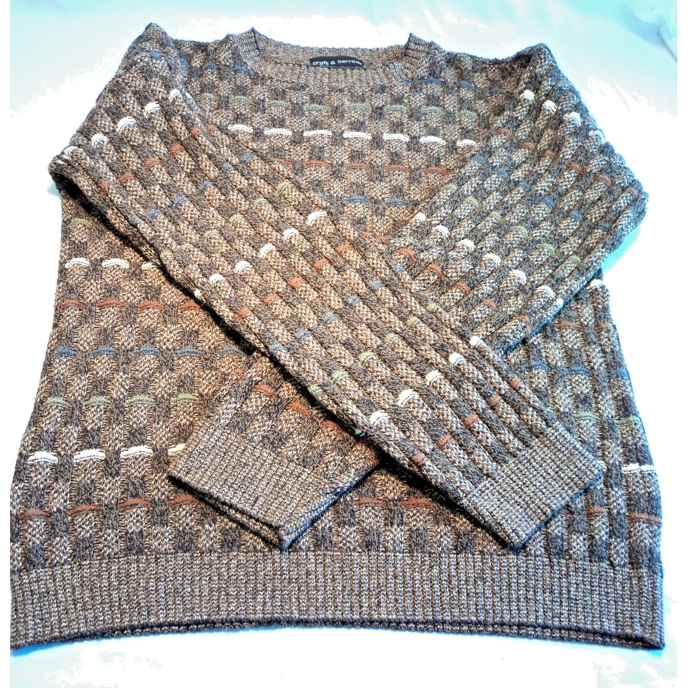 Croft & Barrow Men's Vintage Brown Sweater Size L